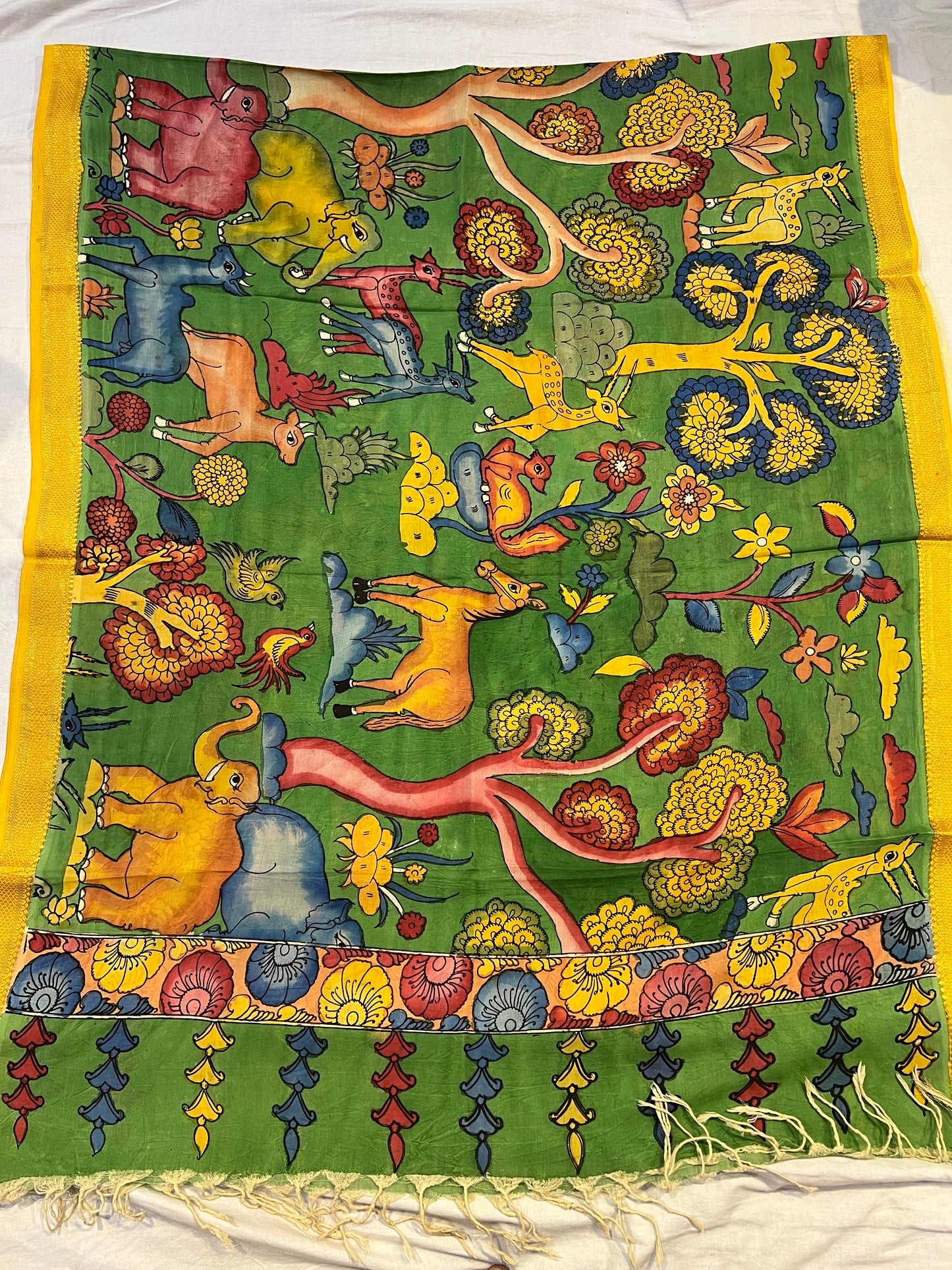 Bangalore silk duppata
