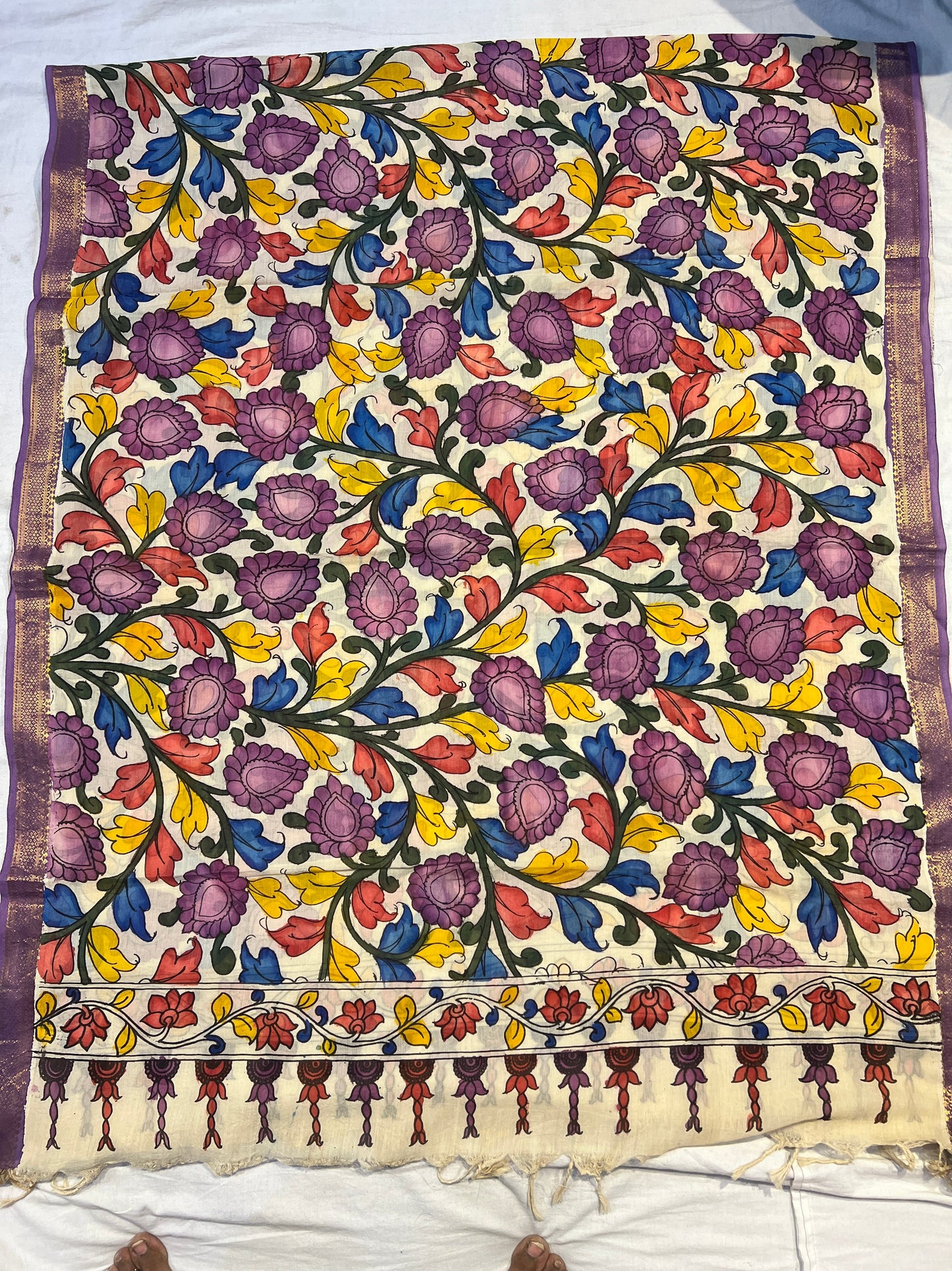 Bangalore silk duppata