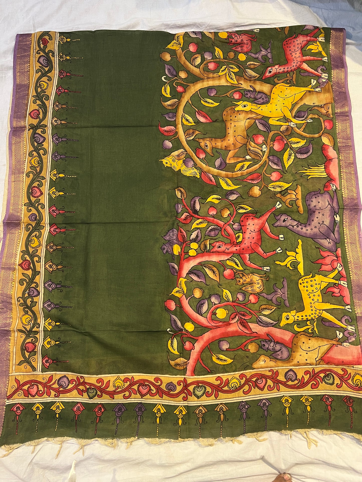 Bangalore silk duppata