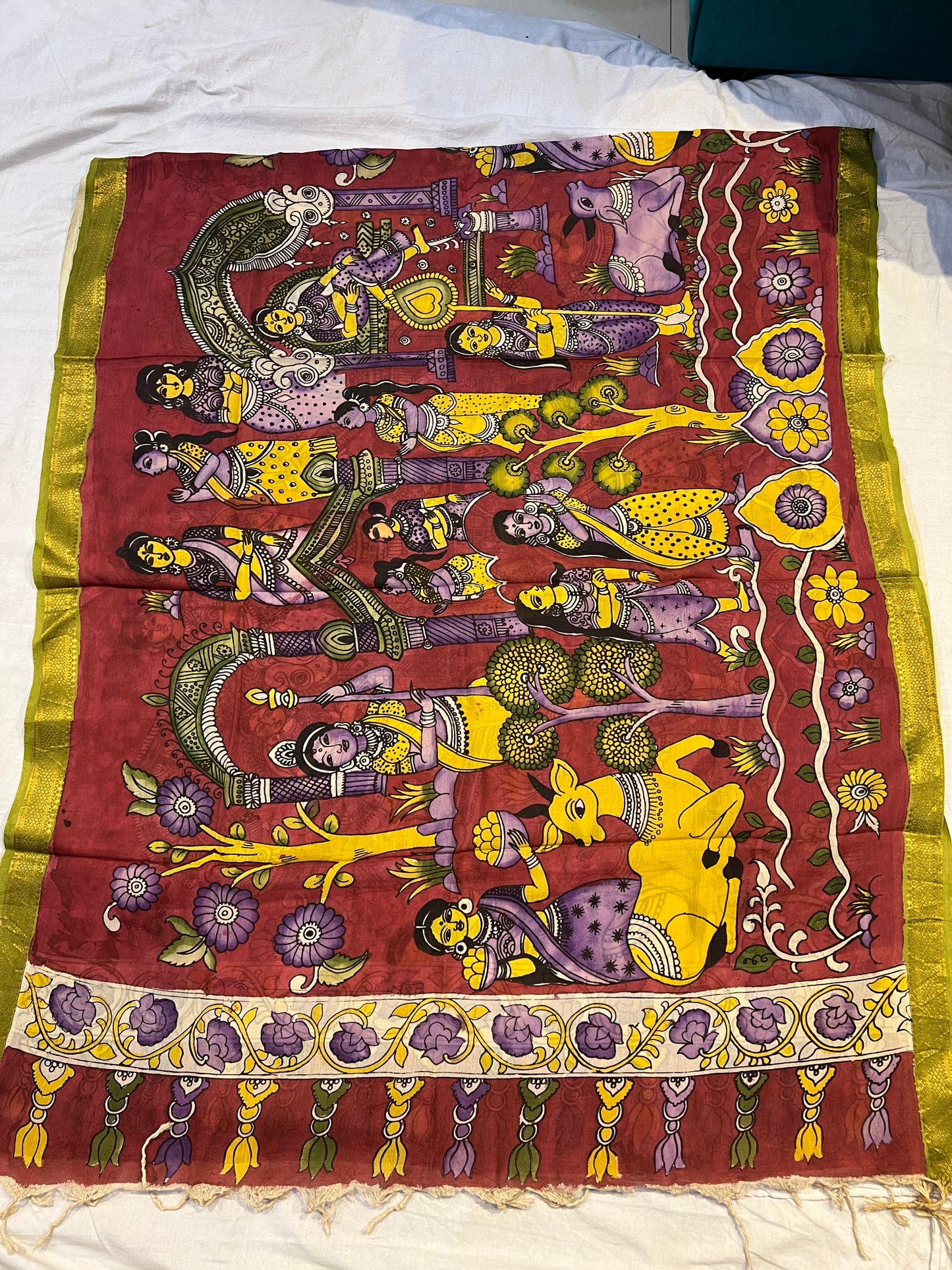 Bangalore silk duppata