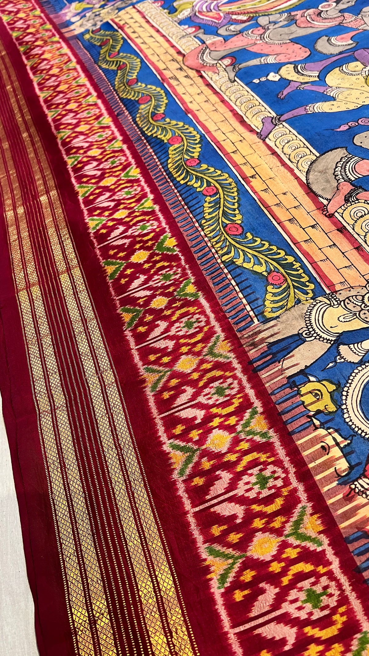 Ikkath Patola saree