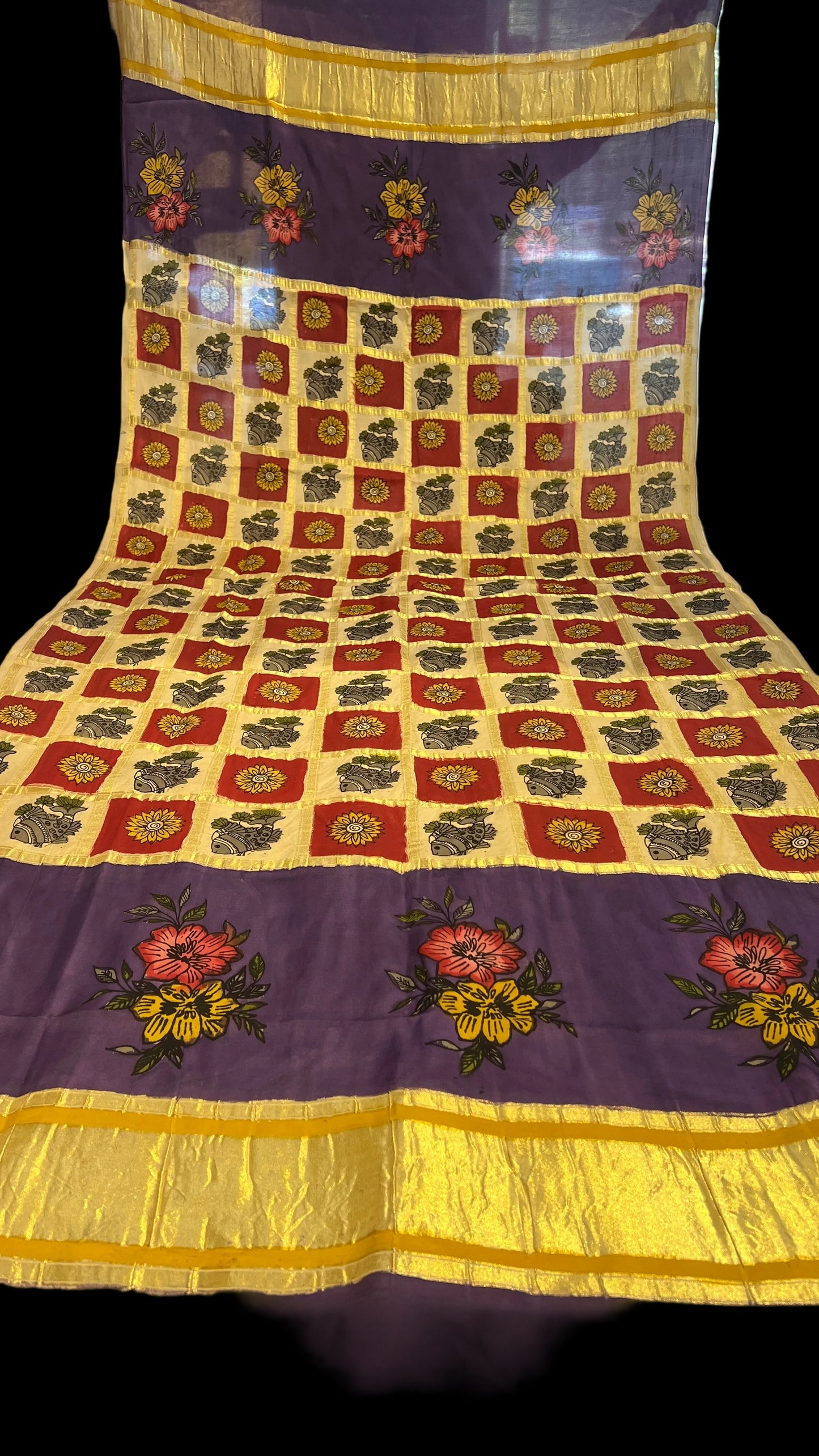 Modal silk Garchola Duppata