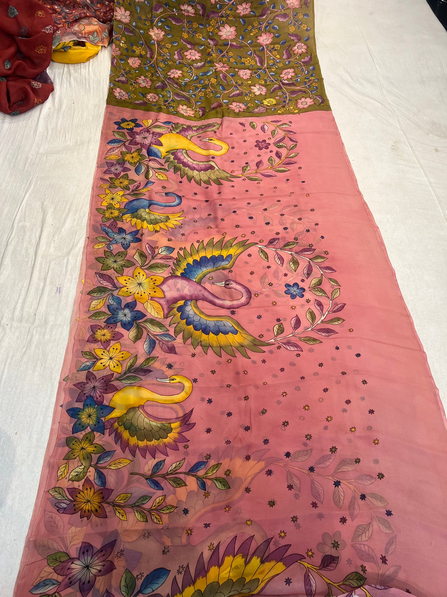Organza Saree