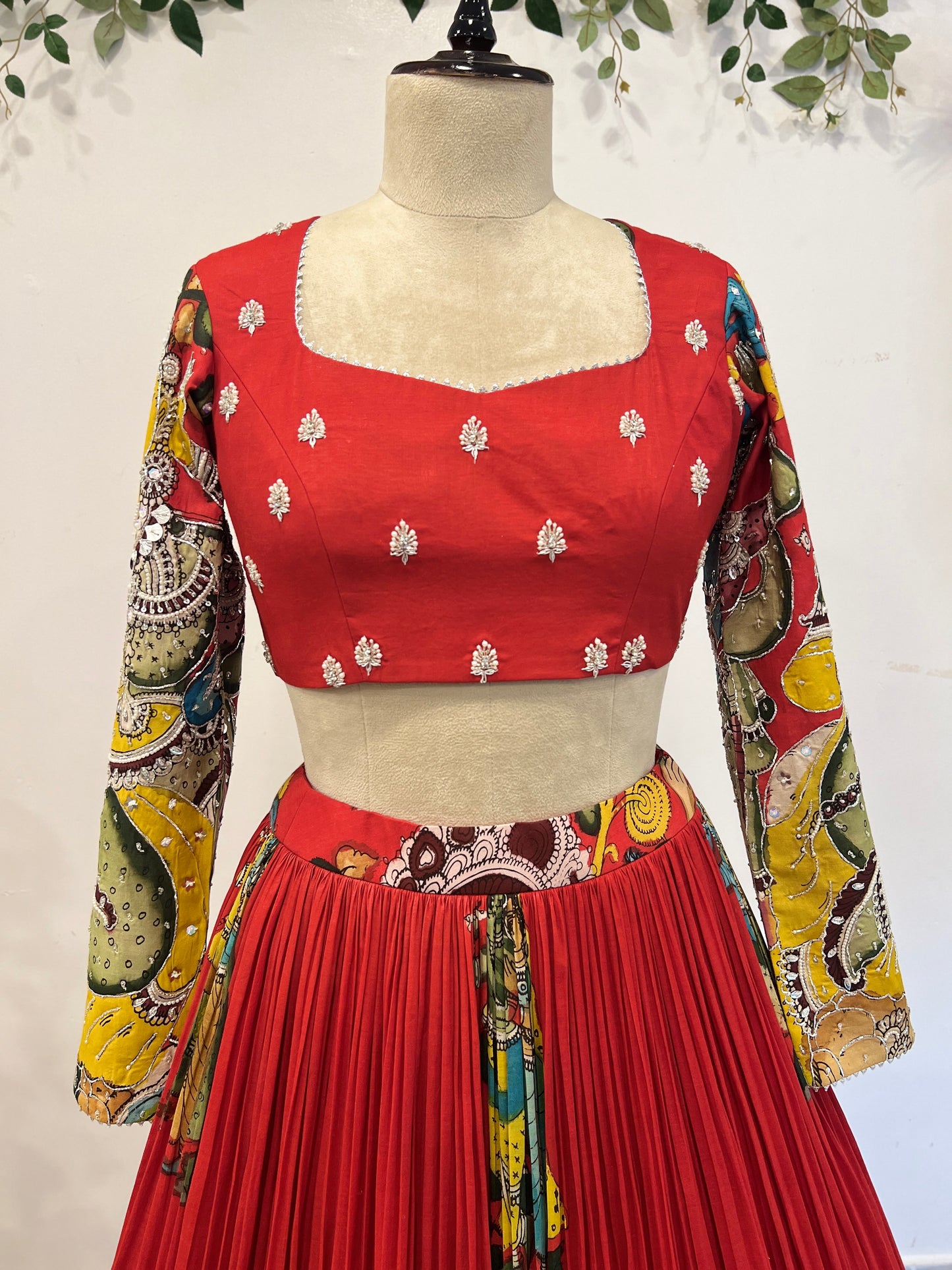 Radha Krishna Concept Lehenga