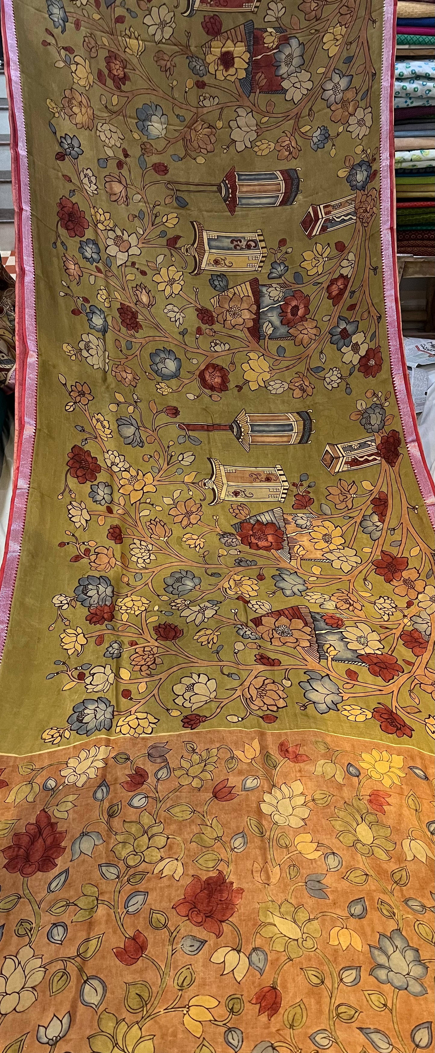 Mangalagiri silk saree