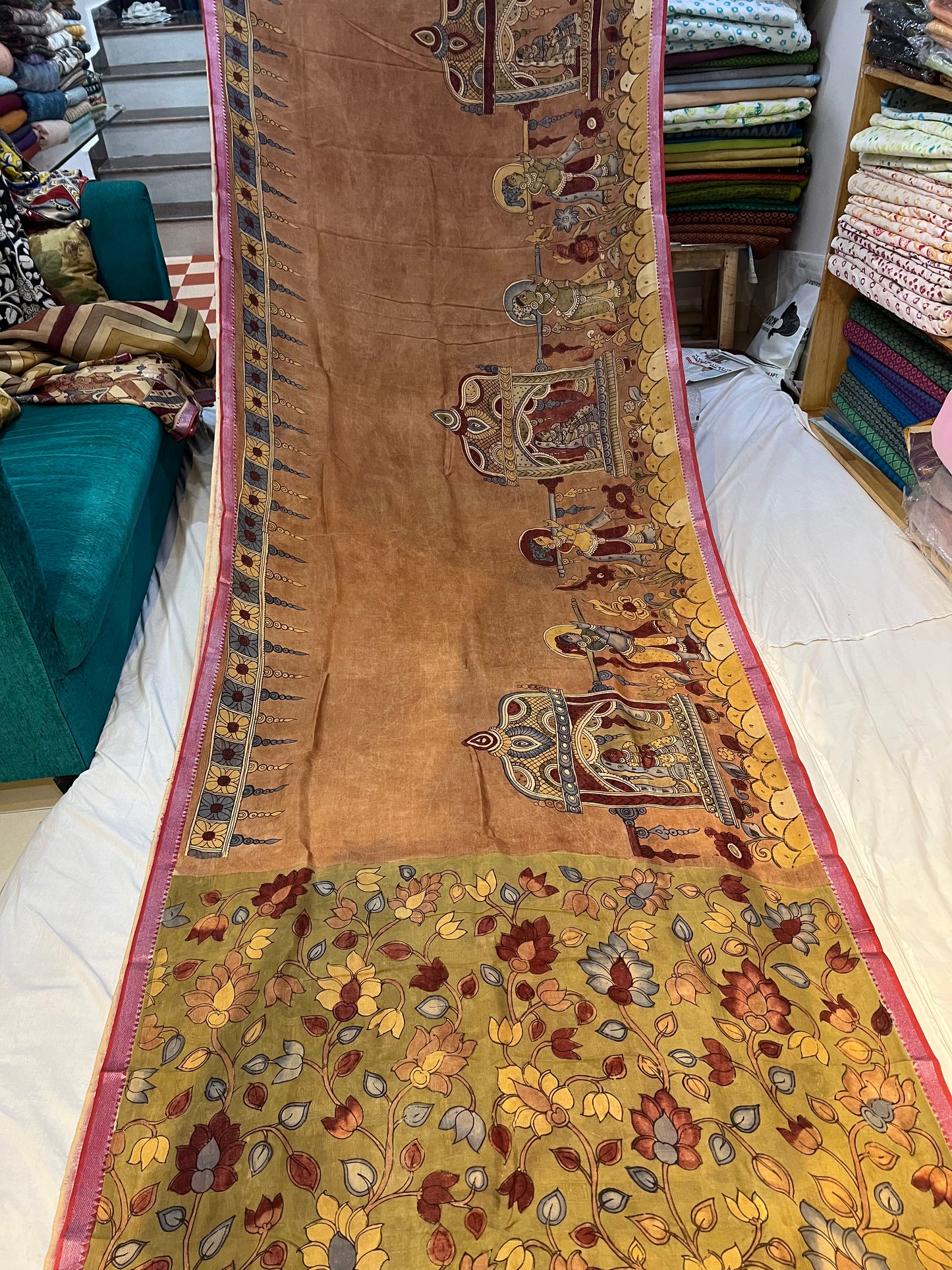 Mangalagiri silk saree