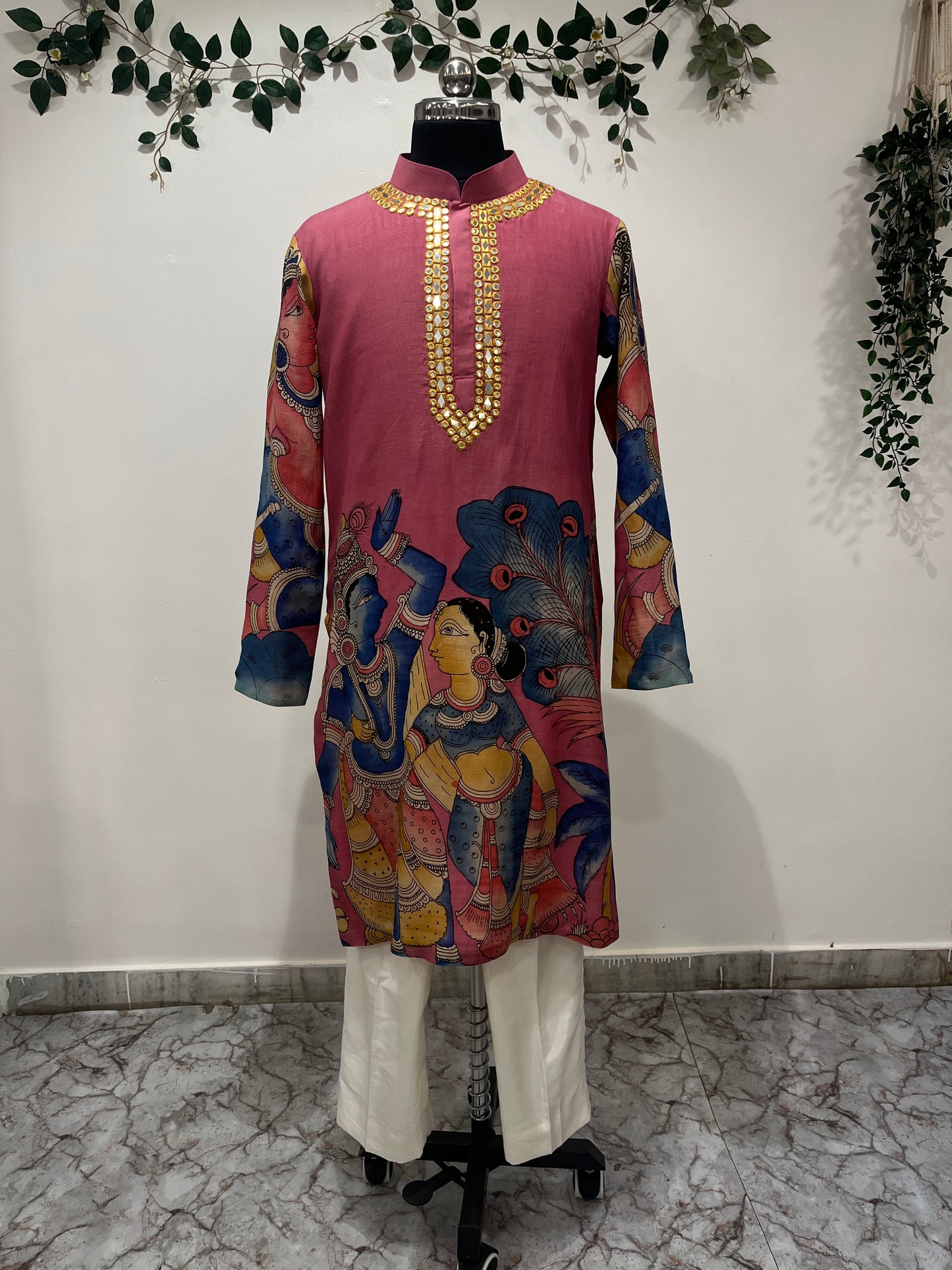 RK Concept Mirror Work Kurta Set
