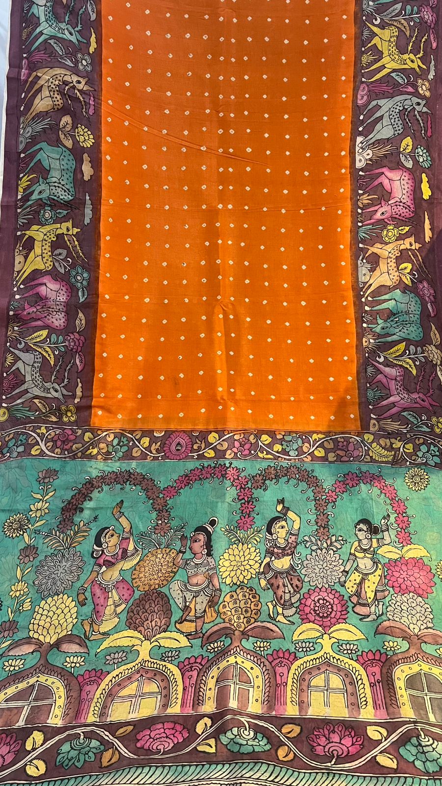 Kalamkari Tales on Bandhini