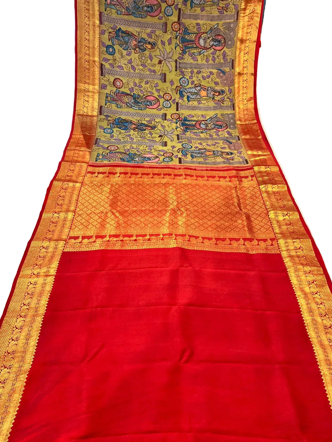 Kanchi Pattu saree