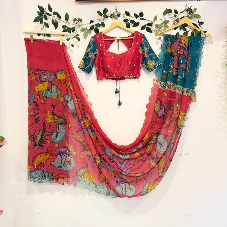Designer Organza saree