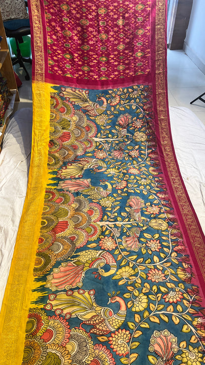 Ikkath Pattu Saree