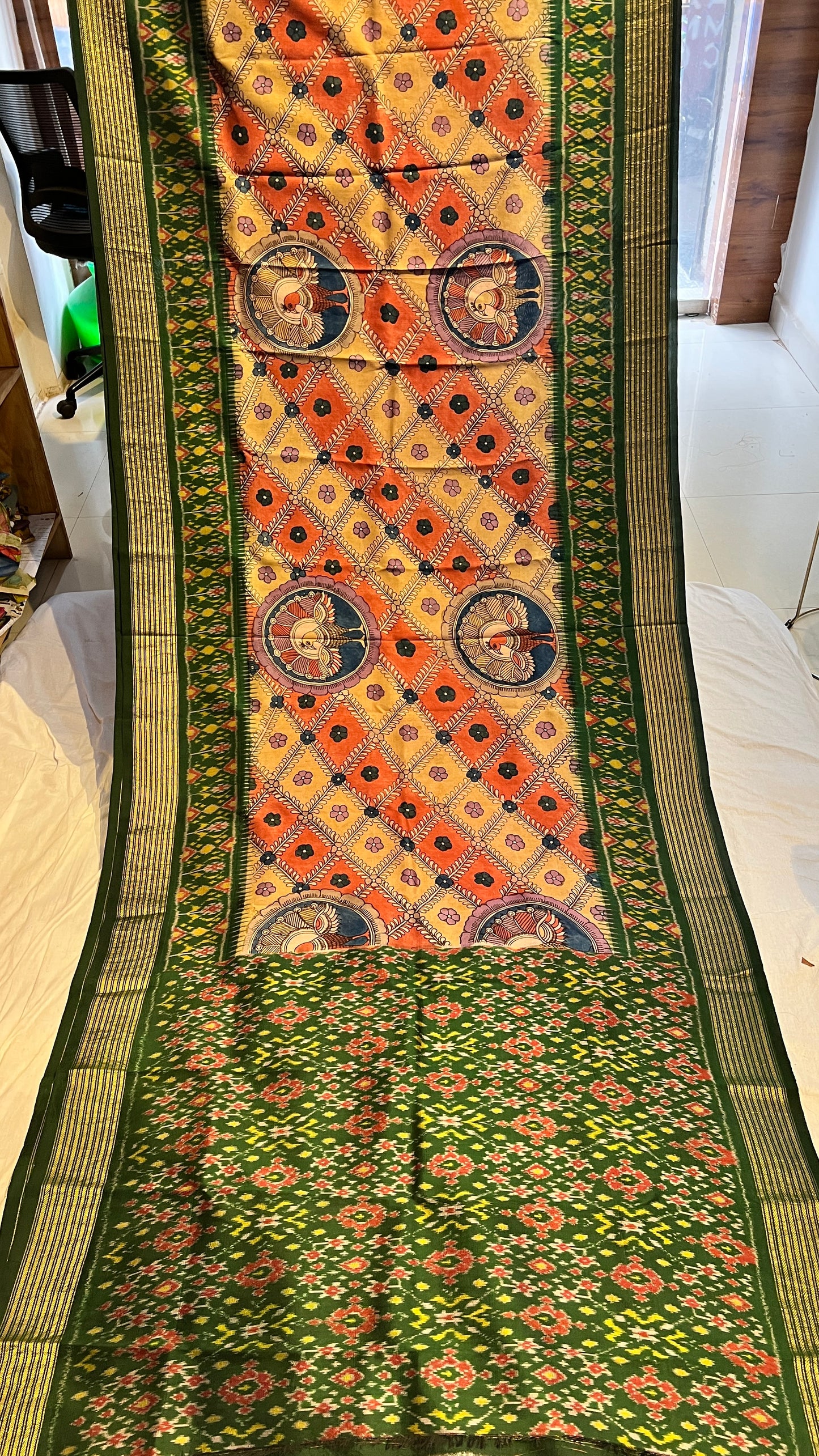 Ikkath Patola Saree