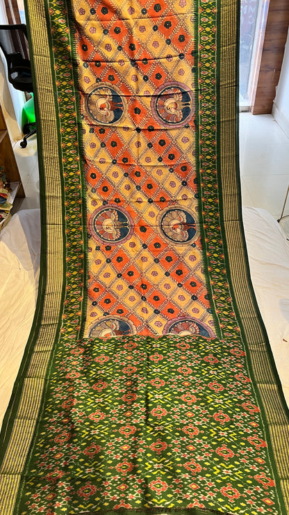 Ikkath Patola Saree