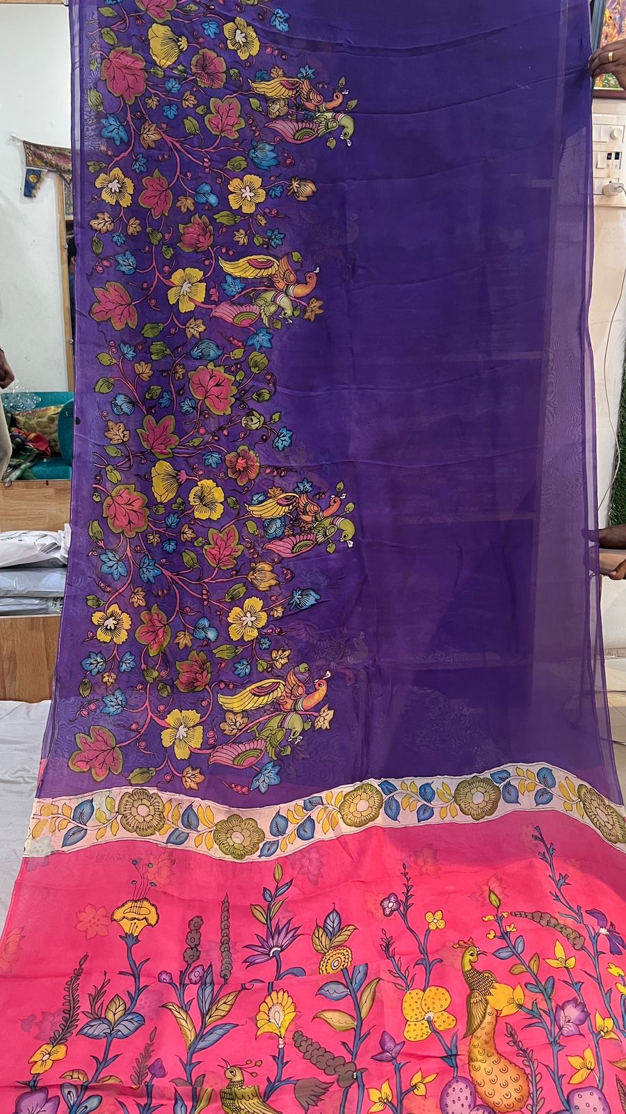 Organza saree