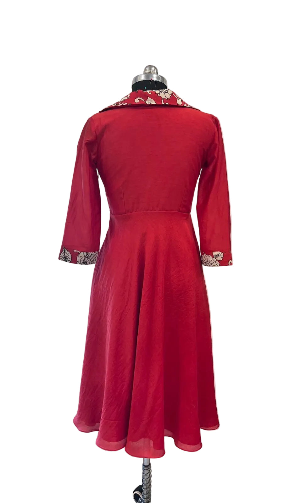 Mul cotton pen kalamkari frock
