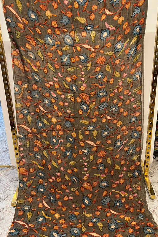 Organza silk fabric