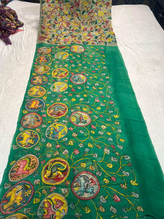 Organza Saree