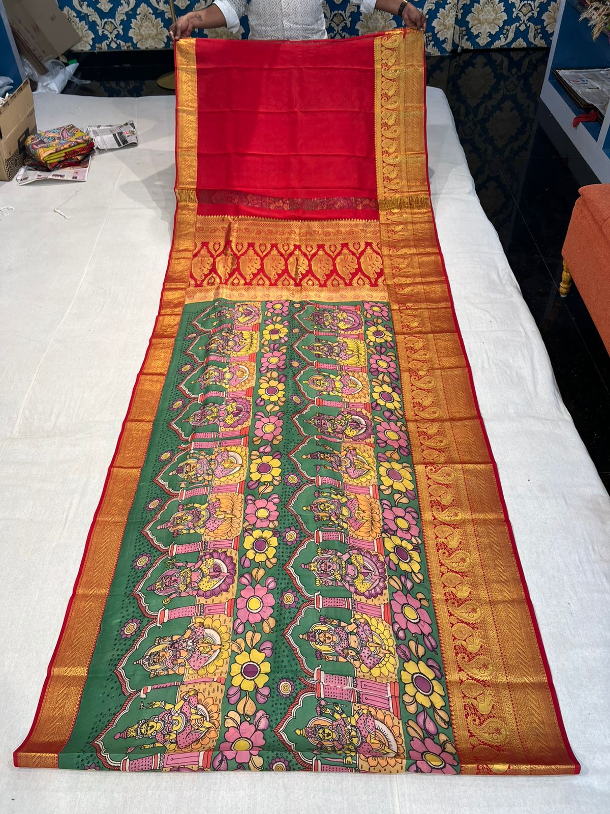 Kanchi Pattu saree