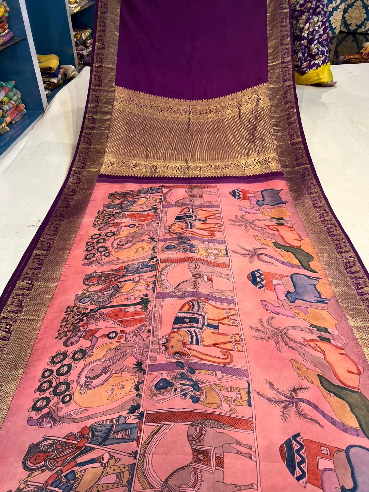 Kanchi Pattu saree