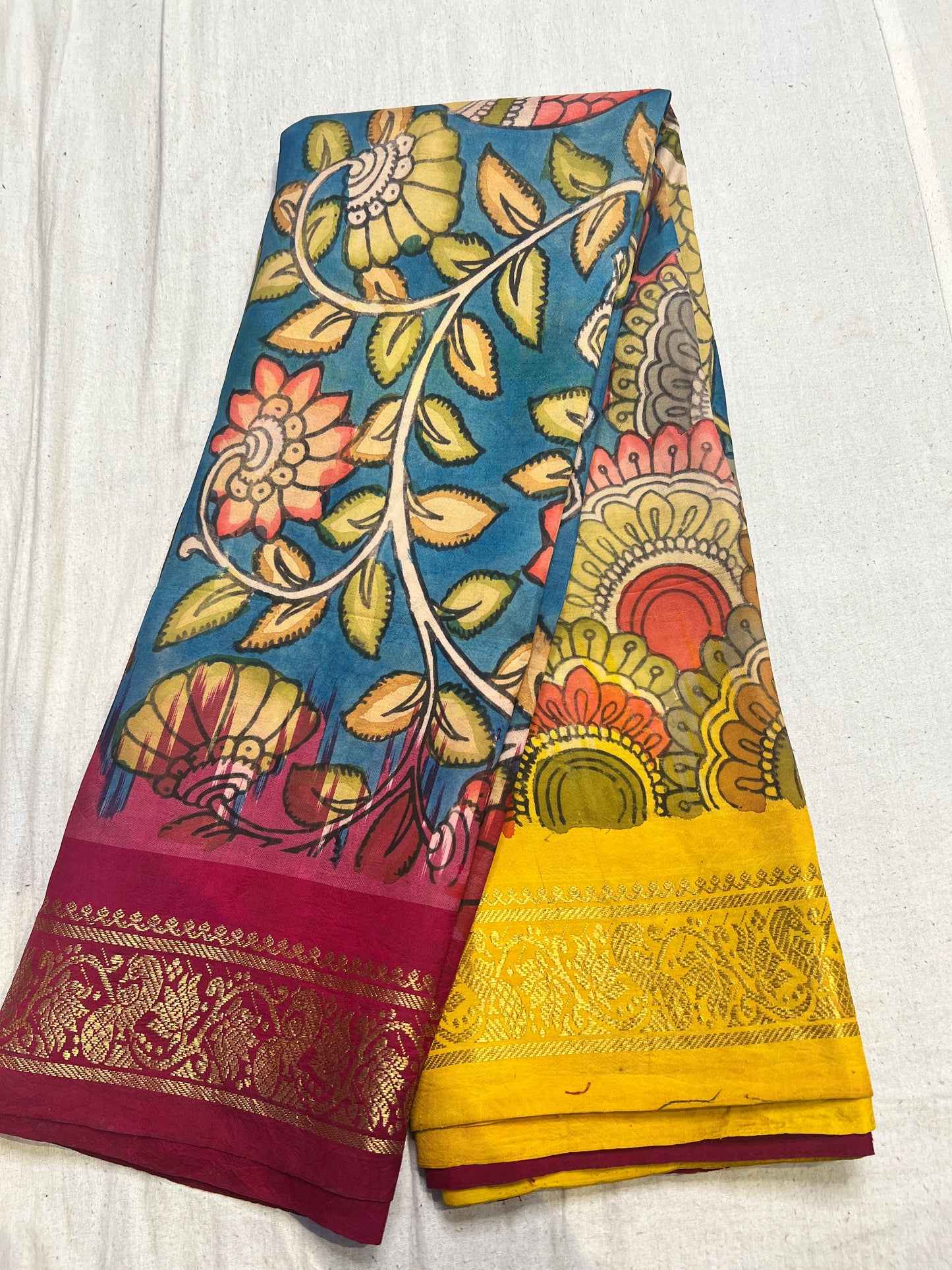 Ikkath Pattu Saree