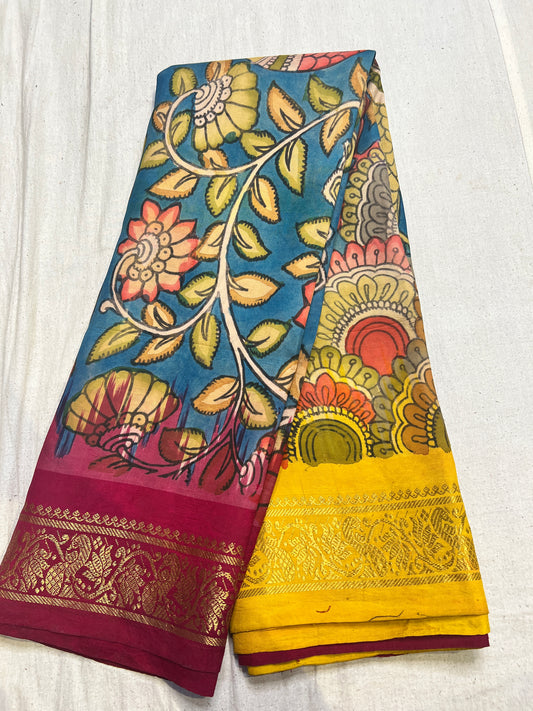 Ikkath Pattu Saree