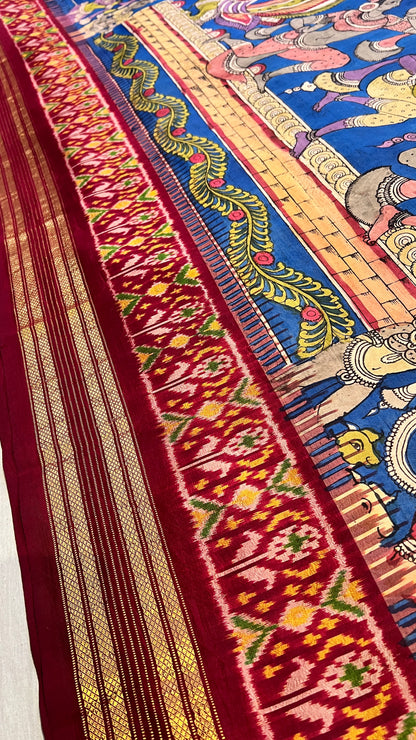 Ikkath Patola saree
