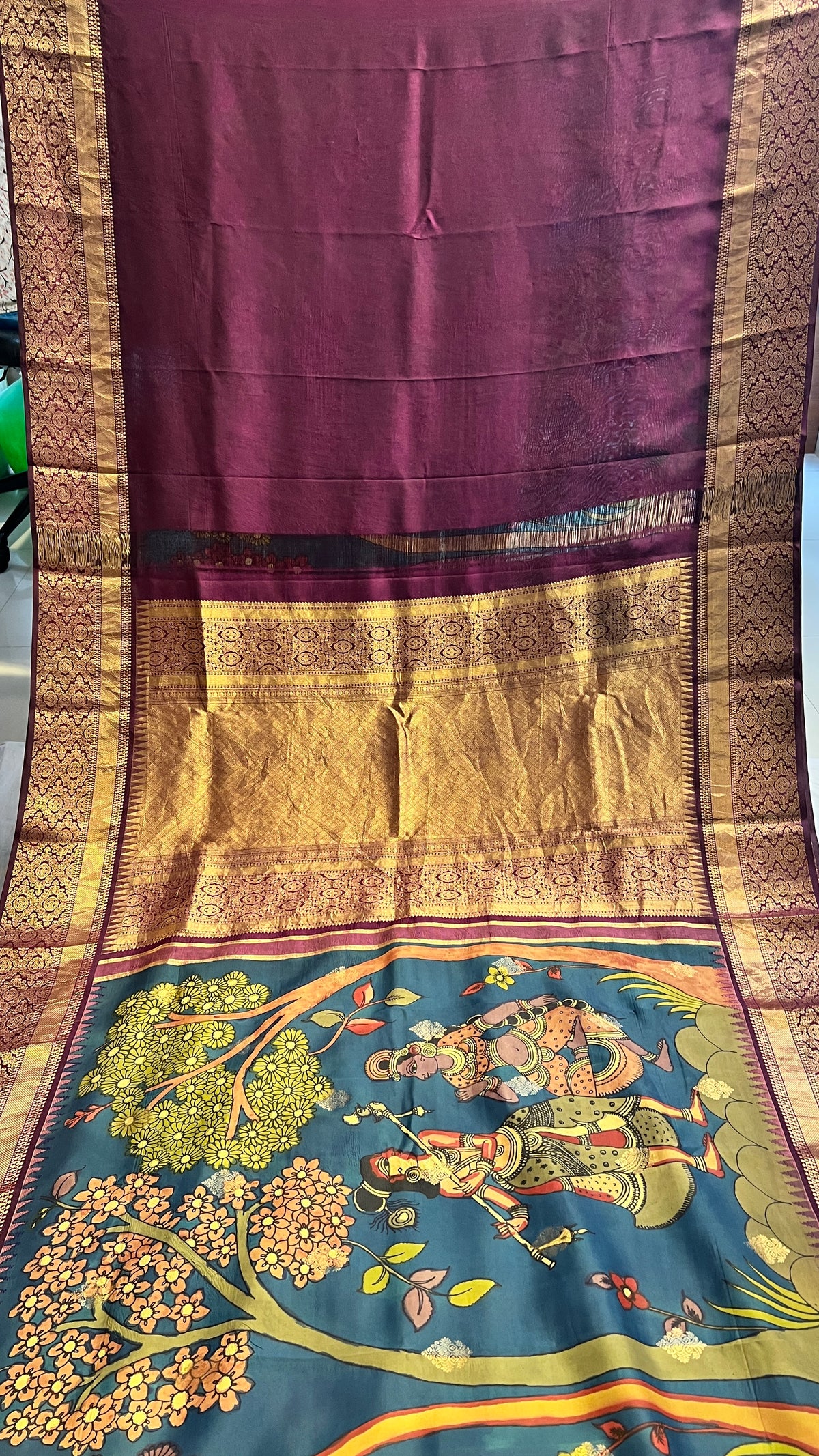 Kanchi Pattu saree