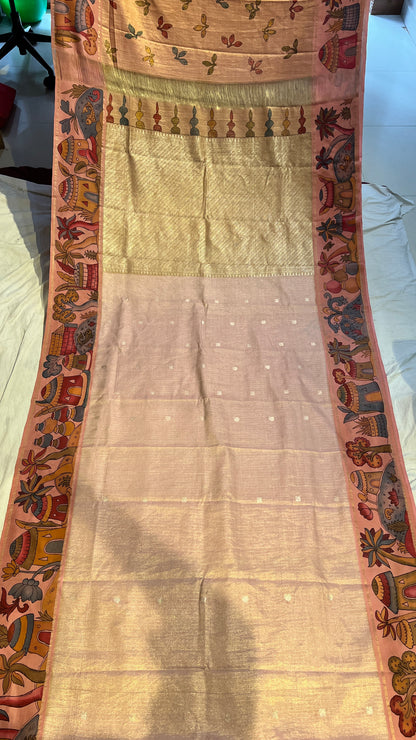 Kanchipattu Tissue Saree