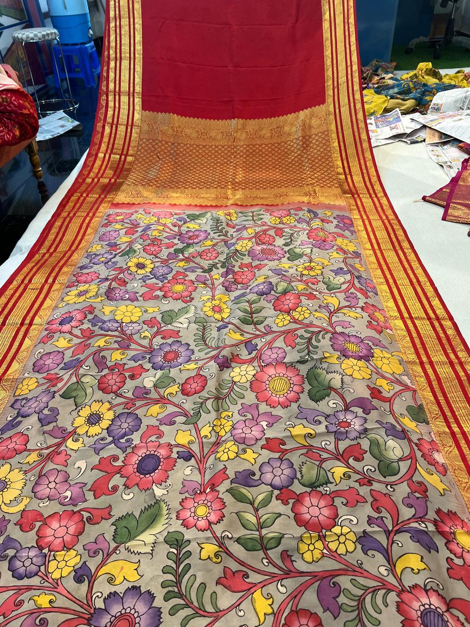 Kanchi Pattu Saree