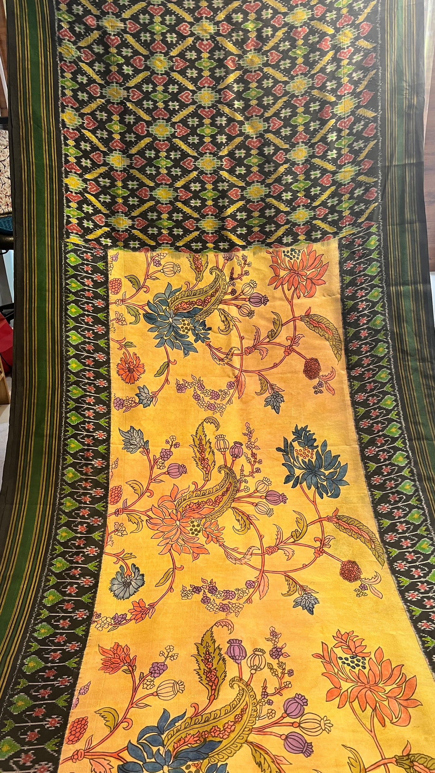 Ikkath Patola Saree