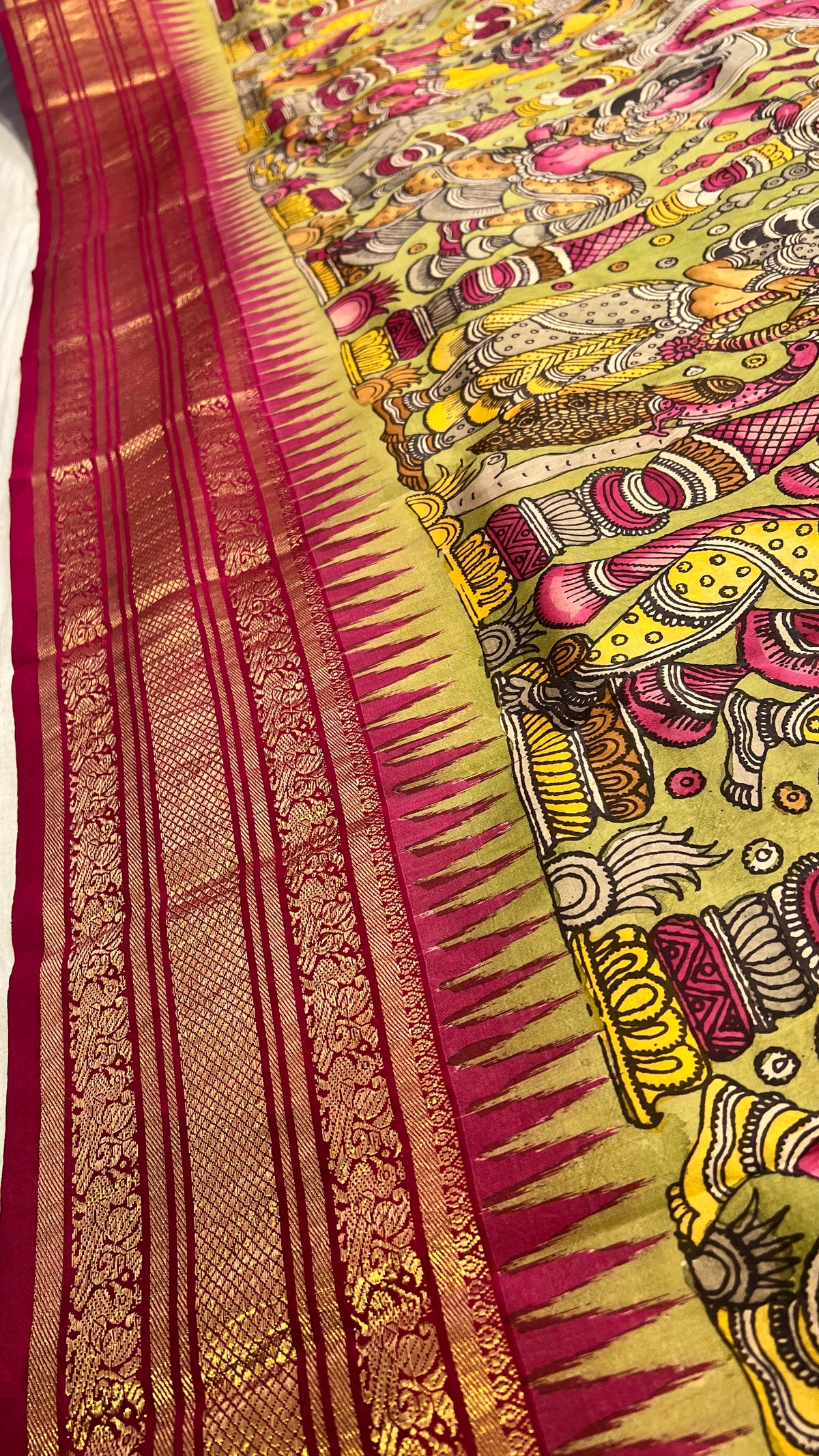 Ikkath Pattu Saree