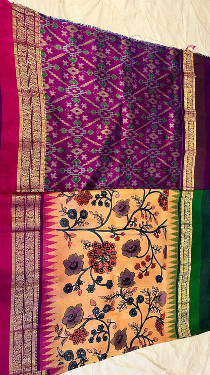 Ikkath Pattu Saree