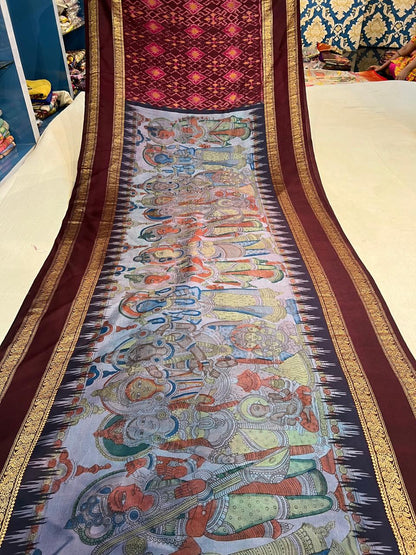 Ikkath Pattu Saree