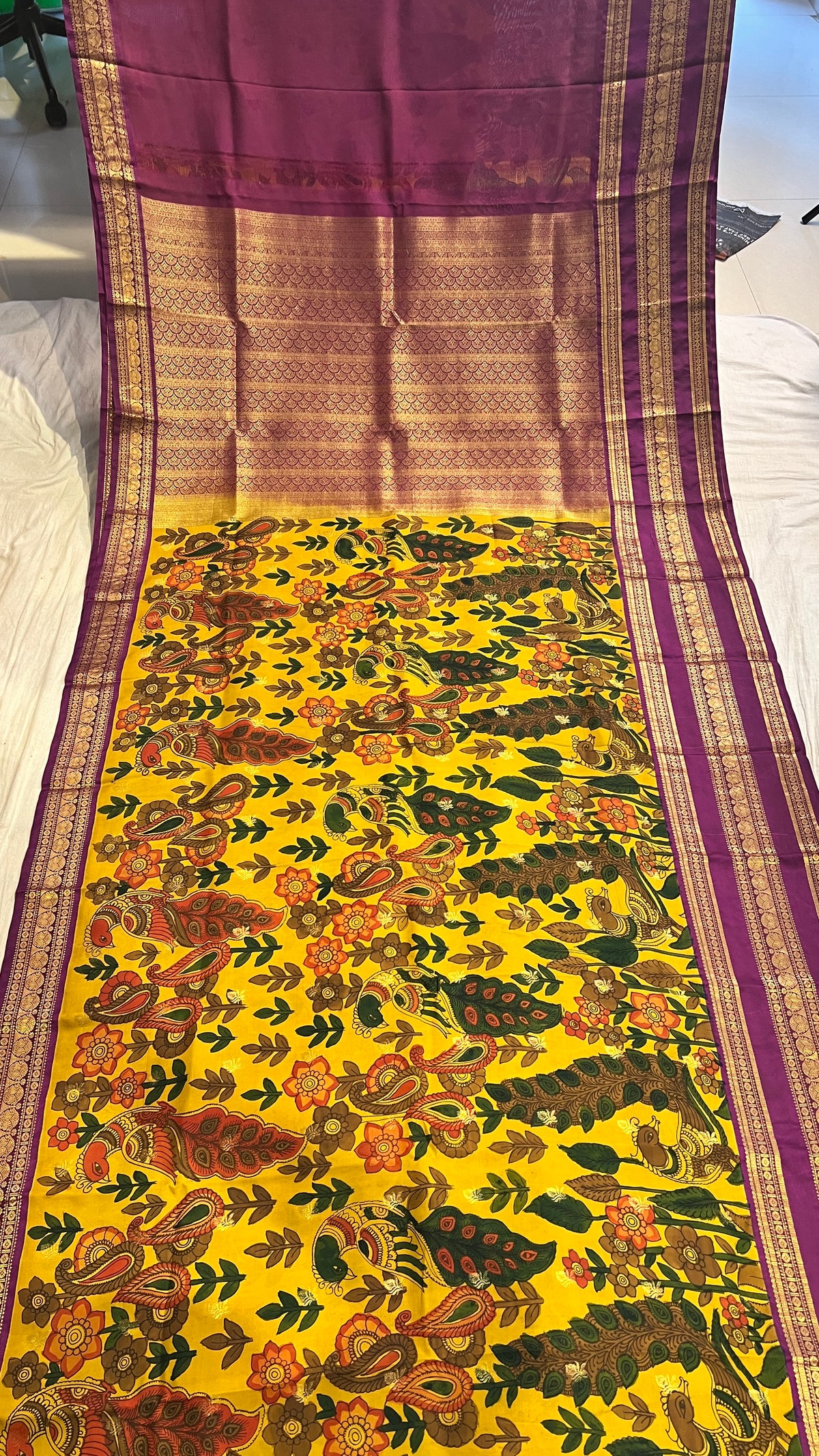 Kanchi Pattu saree