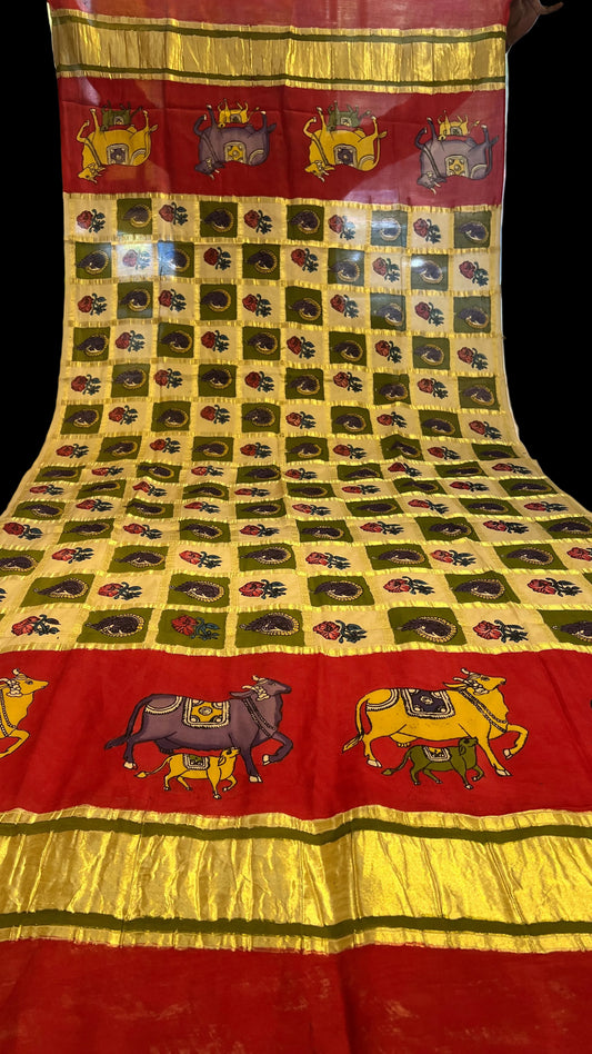 Modal silk Garchola Duppata