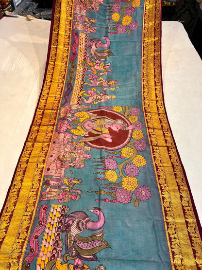 Kanchi Pattu saree