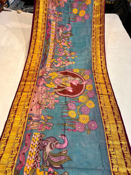 Kanchi Pattu saree