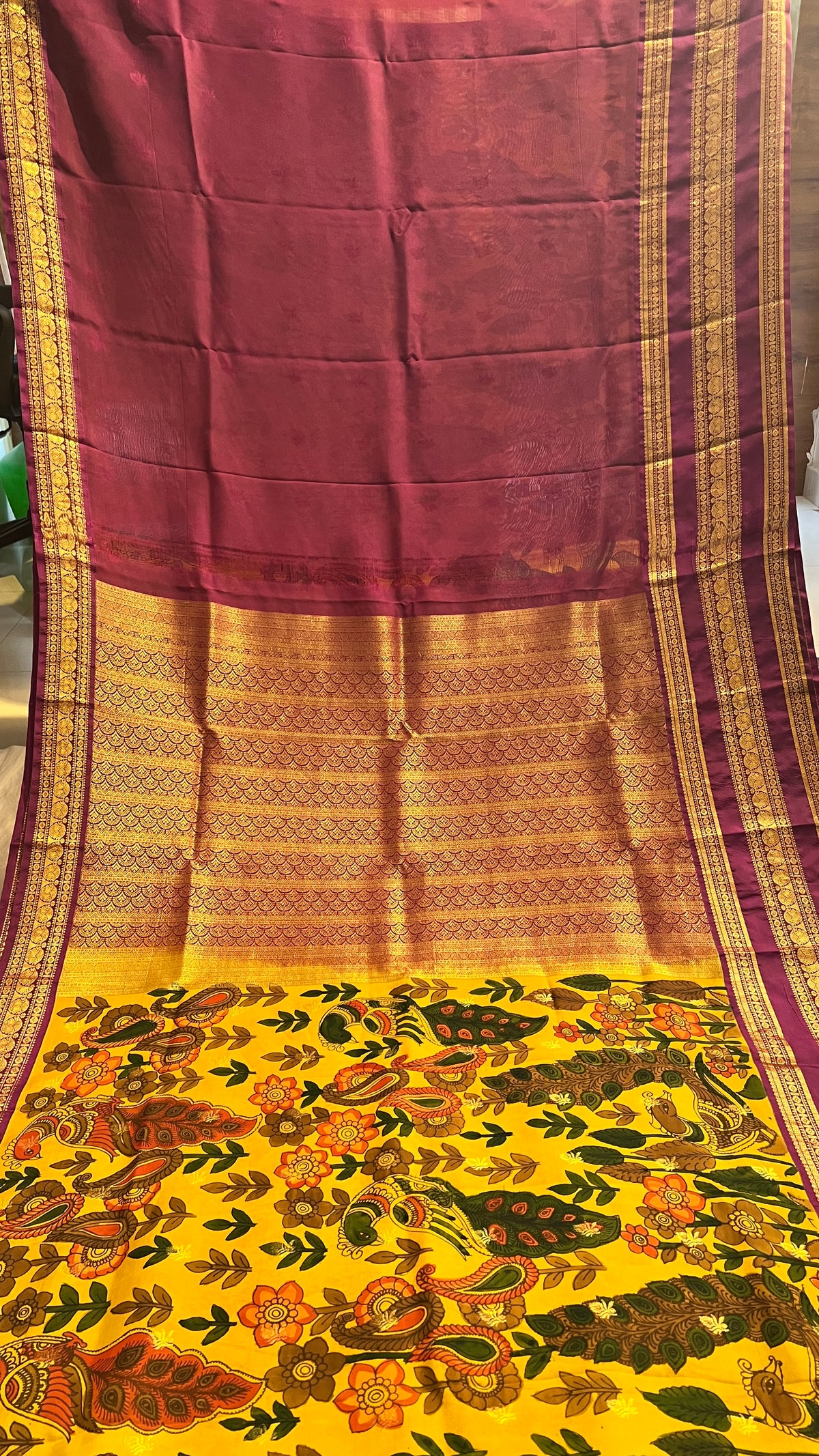 Kanchi Pattu saree