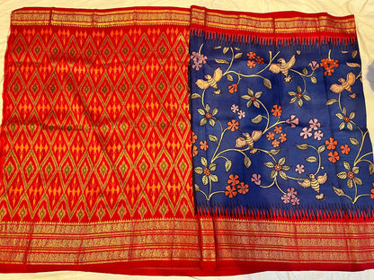 Ikkath Pattu Saree
