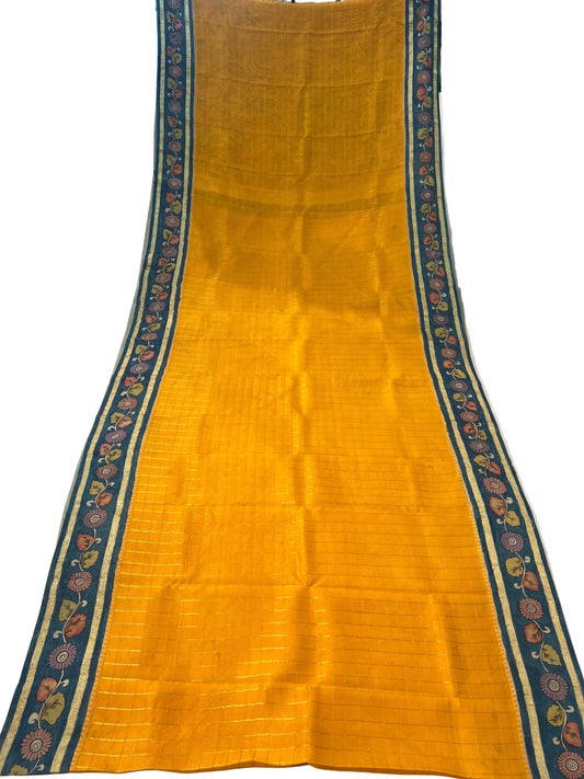 Royal Checks Kanchi Pattu Saree