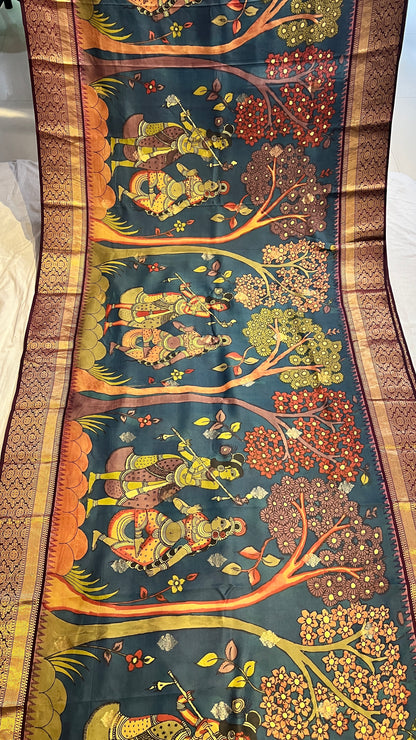 Kanchi Pattu saree