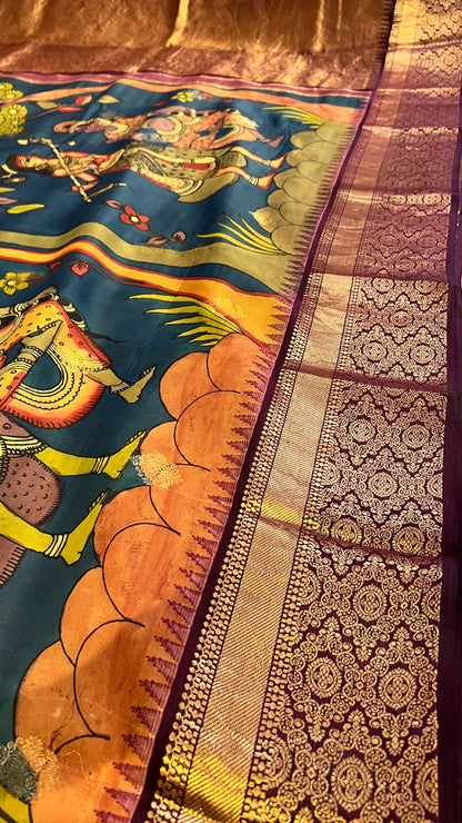 Kanchi Pattu saree
