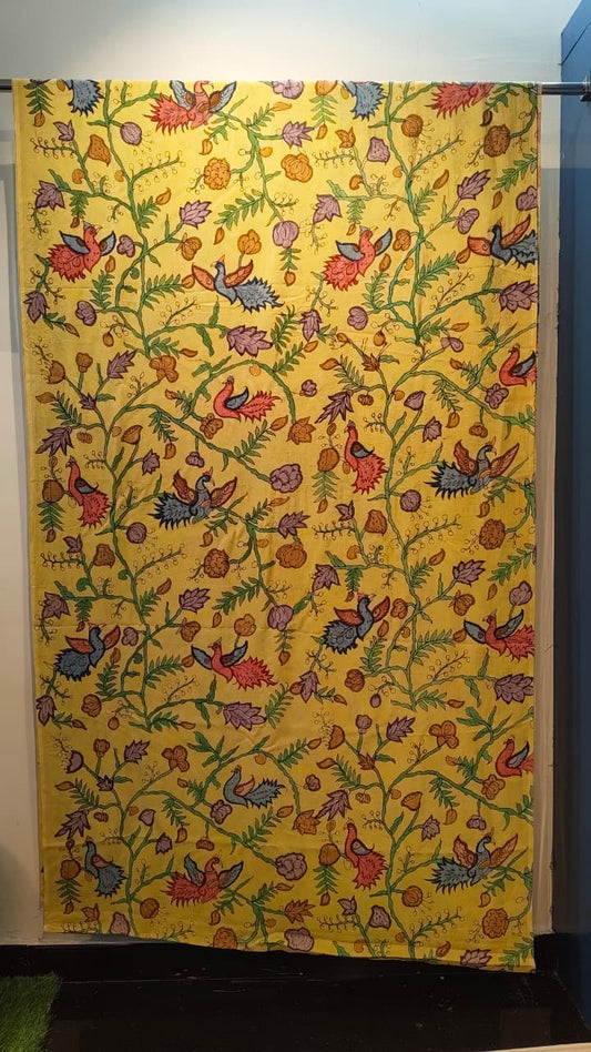 Organza silk fabric