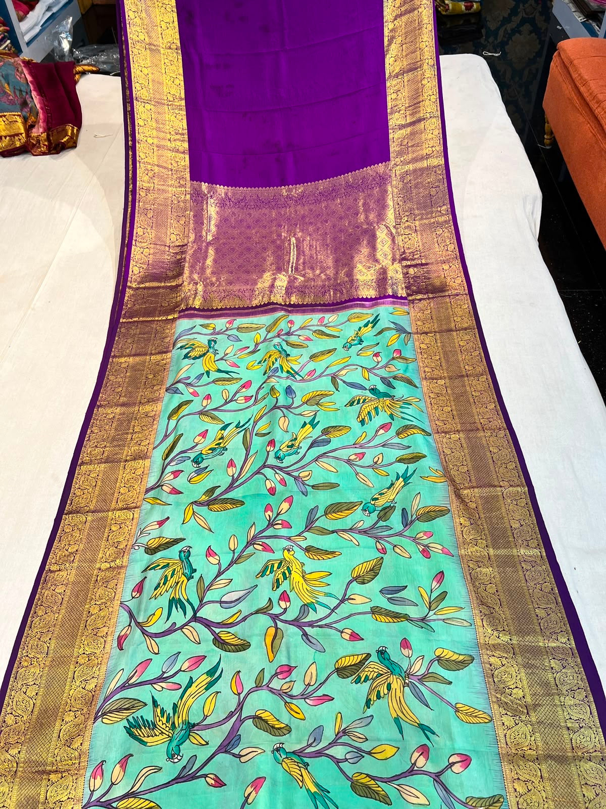 Kanchi pattu saree