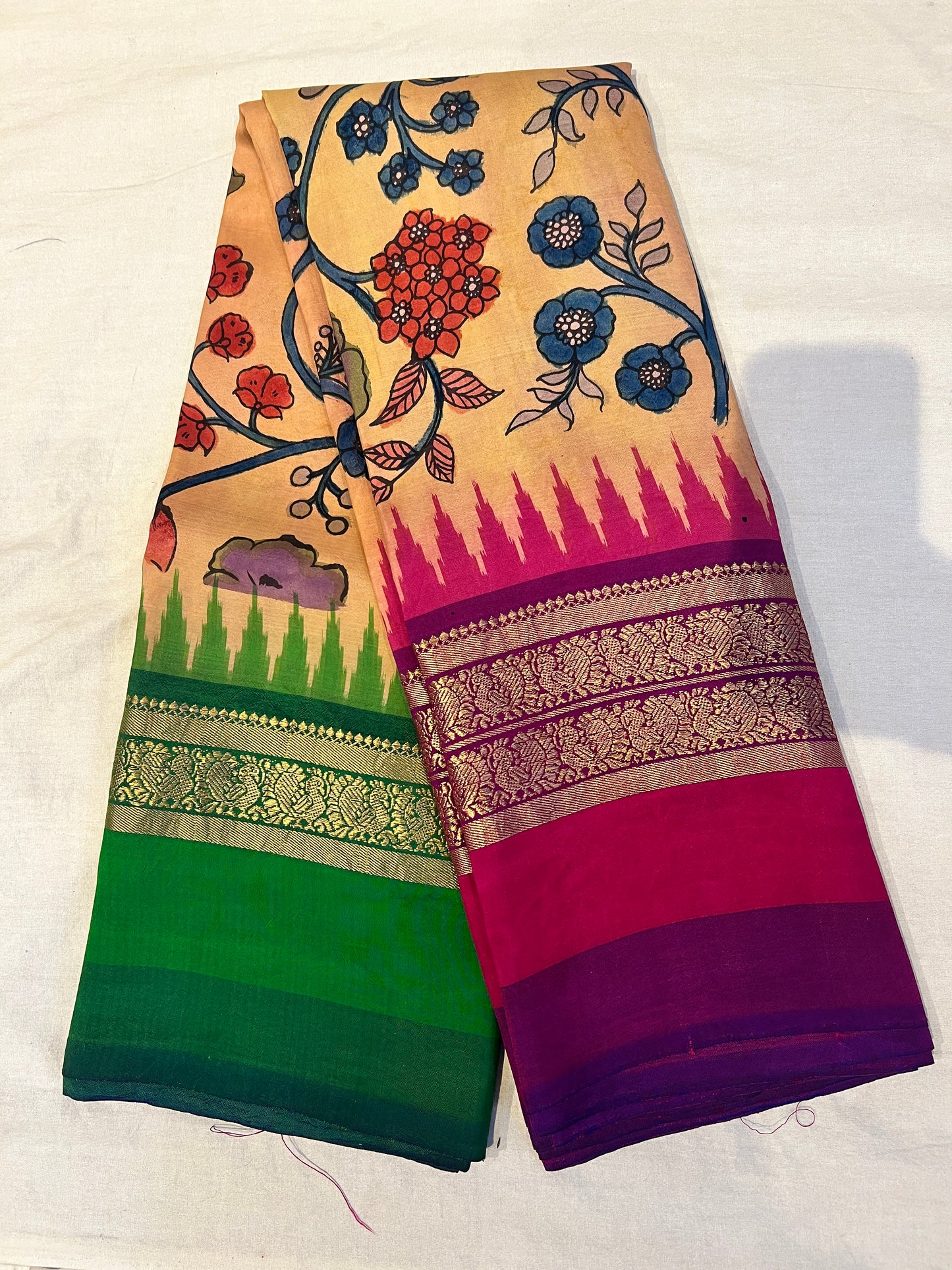 Ikkath Pattu Saree