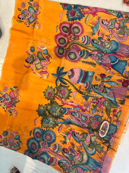 Bangalore silk fabric