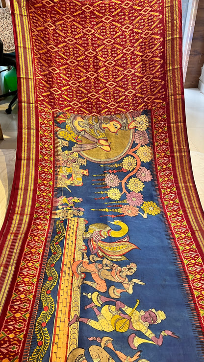 Ikkath Patola saree