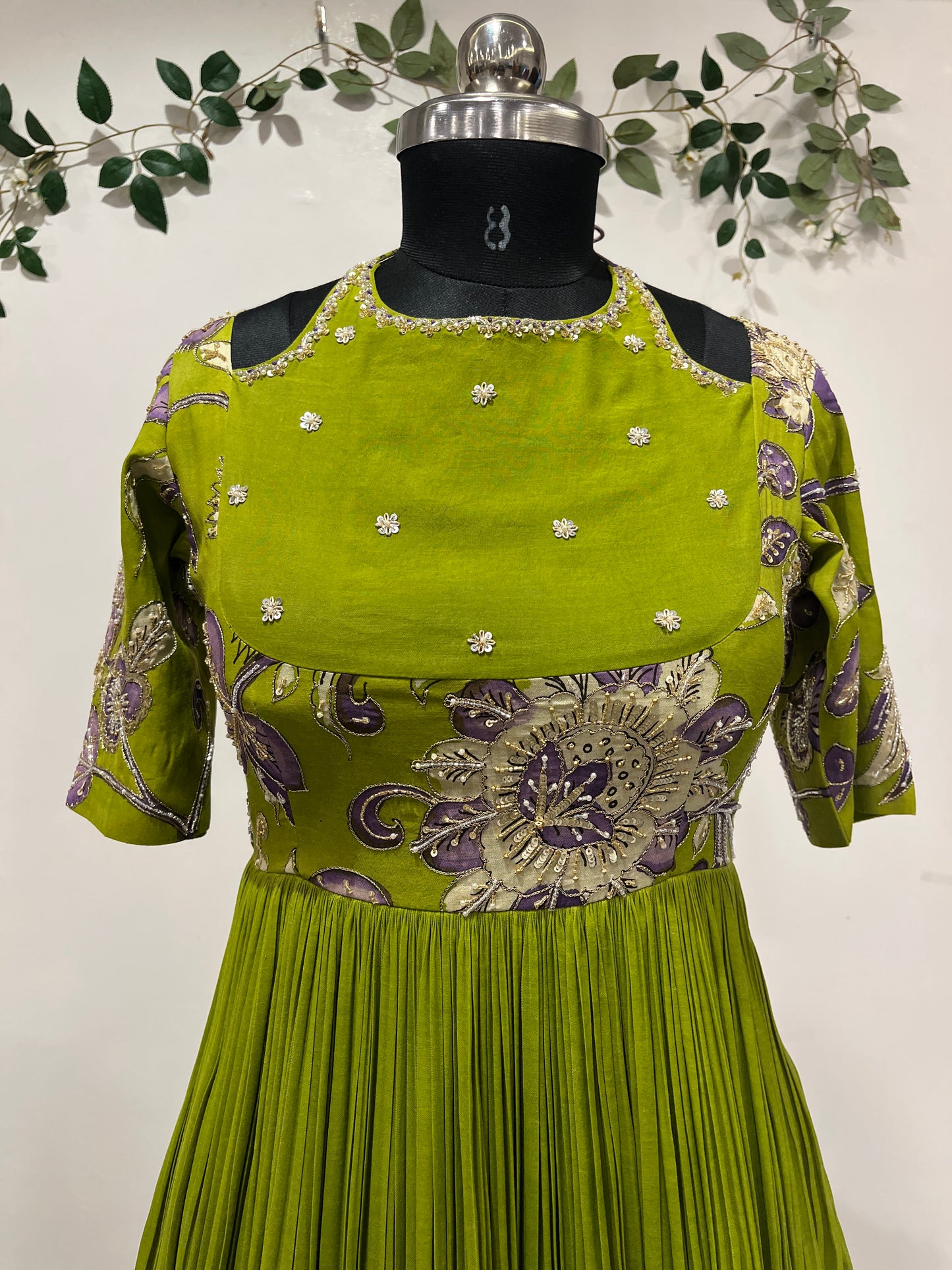 Green Frock Long Frock