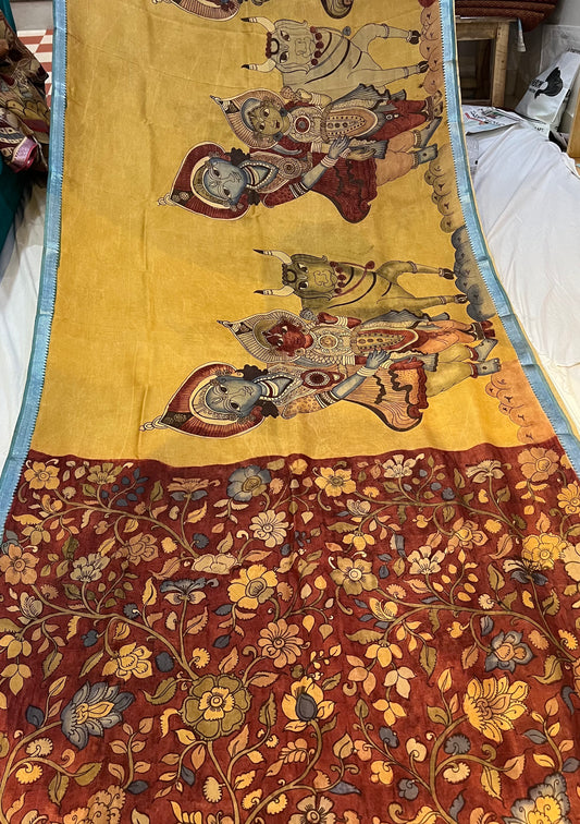 Mangalagiri silk saree
