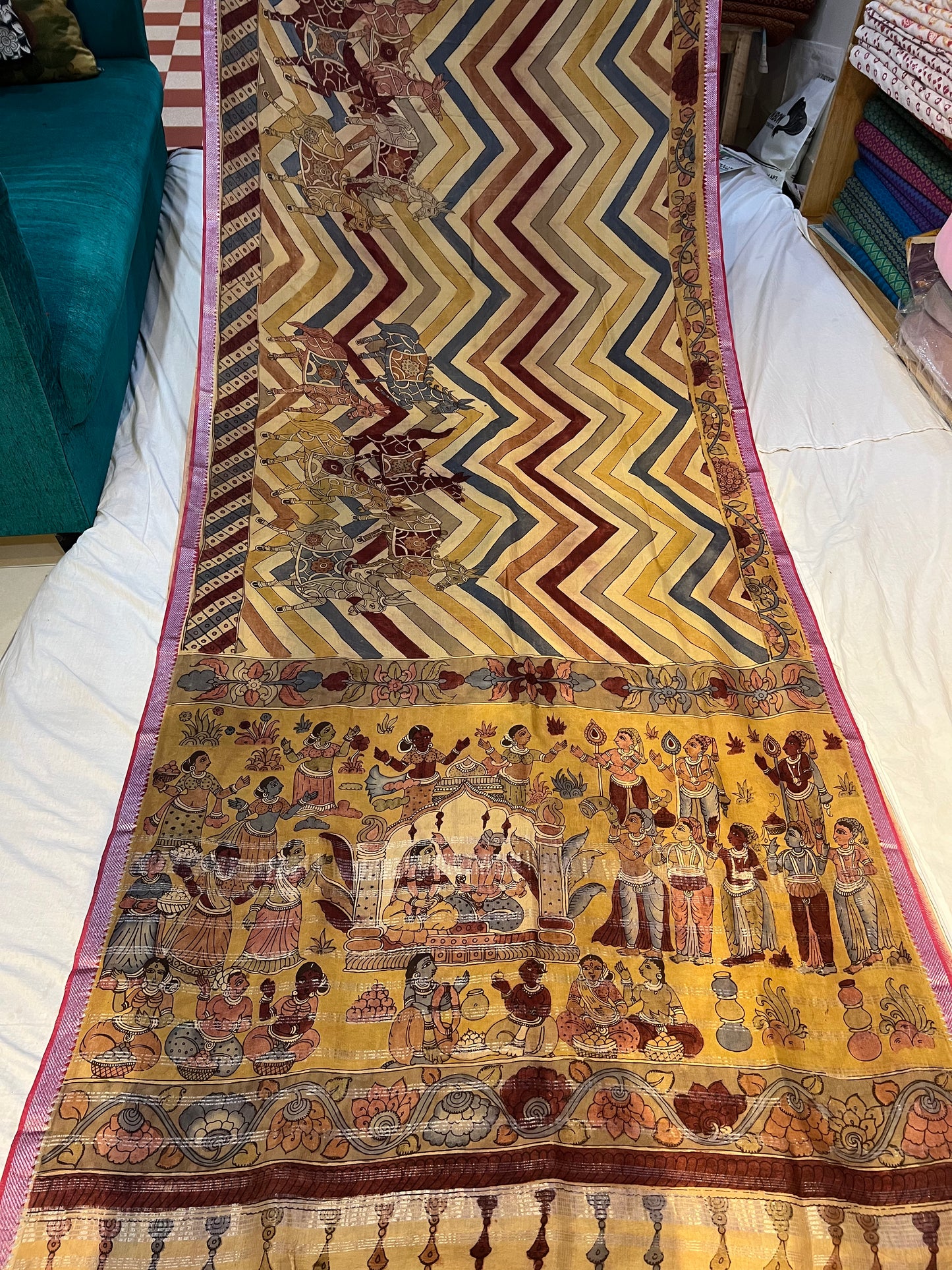 Mangalagiri silk saree